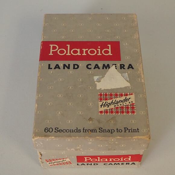 VTG 1954 Polaroid Land Camera Highlander Model 80 Have Not Tested Display Only - Picture 3 of 16